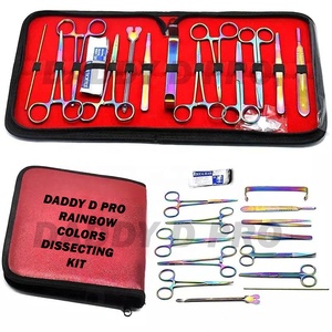 Multi <b>Rainbow</b> Color 23 Pieces Advanced <b>Lab</b> Dissection Kit- for Anatomy & Biology Students <b>Lab</b> Veterinary Botany Stainless Steel - Product Image 2