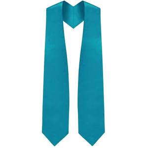 Fábrica personalizada de alta calidad al por mayor estola de graduación y faja con embellecedor uso escolar 100% poliéster logotipo personalizado Unisex - Product Image 6