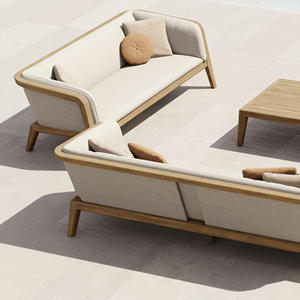 ชุดสวนกลางแจ้งแบบมินิมอลเฟอร์นิเจอร์ลานไม้สักโซฟา-ferza - Product Image 5