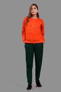 Venta al por mayor OEM mujeres chándales excelente señoras de moda mujeres cómodo adulto tamaño entrenamiento chándal - Product Image 3