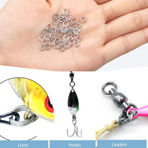 Anillas de Pesca de Acero Inoxidable Resistentes a la Corrosión, Perfectas para Señuelos y Anzuelos, Fuertes y Confiables para Pescadores - Product Image 5