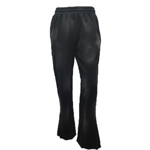 Pantalones de chándal acampanados de estilo Vintage informales para hombre, pantalones de chándal con estampado personalizado para hombre, ropa de calle de poliéster/algodón para hombre - Product Image 3