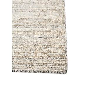 Alfombra de Lana y Viscosa Tejida a Mano con Diseño de Rayas Contorneadas, Rojo y Naranja-Hwv-51045 para Uso Doméstico - Product Image 4