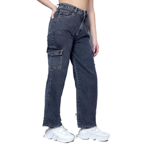 Venta al por mayor de fábrica, pantalones Cargo informales de moda de calidad superior para mujer, transpirables, cómodos para damas, baratos - Product Image 3