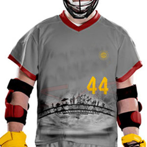 Ensemble d'uniformes de lacrosse pour adultes, teinture unie, 100% polyester, respirant, réversible, anti-froissement, durable, personnalisé, confortable, 2024 - Product Image 4