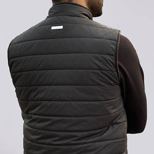 Logotipo personalizado Puffer chaleco para hombres y mujeres ligero acolchado burbuja sin mangas chaqueta de invierno al por mayor ropa al aire libre - Product Image 4