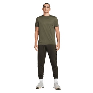 Camiseta de cuello redondo de poliéster 100% para hombre, camiseta lisa de estilo callejero, ropa de verano de manga corta transpirable de talla grande Anti-Pilling - Product Image 2
