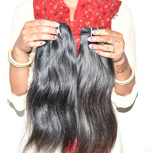 Superventas indio 28 "pulgadas 1 paquete suave y sedoso recto SUR DE LA India Shahin pelo tejido exportación calidad disponible precio al por mayor - Product Image 3