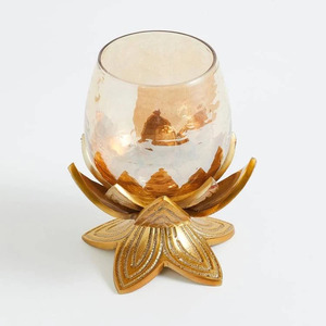 Luxury Candle Holder High Quality Metal Glass for <b>Weddings</b> Home Decoration <b>Top</b> Selling Lantern for Christmas - Product Image 2