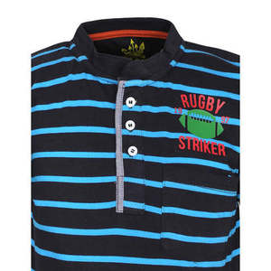 Chemises Henley à manches courtes LC pour garçons - Product Image 1