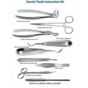 Kit oral dentaire de qualité supérieure, ensemble de 11 instruments chirurgicaux dentaires en acier inoxydable - Product Image 2