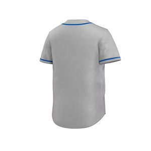 Nouvel arrivage de maillots de baseball imprimés avec nom personnalisé meilleur prix 100% vêtements de sport en polyester respirant pour les joueurs de softball grande taille - Product Image 4