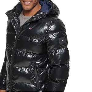 Veste bouffante d'hiver personnalisée de qualité supérieure pour hommes Veste bouffante à col montant personnalisée à vendre à prix de gros - Product Image 6