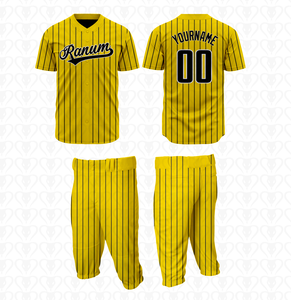 Ensemble de vêtements de sport personnalisés pour équipe : maillot de baseball, pantalon, sweat-shirt, sac - Vente chaude tendance, prix bas, couleurs et tailles personnalisées - Product Image 3