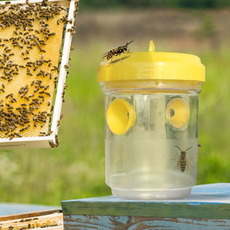 Outdoor Hanging Wasp Trap Catcher Plastic