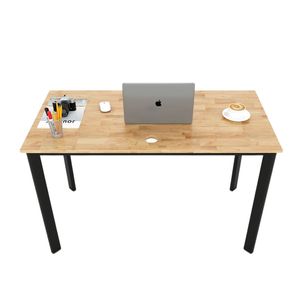 Escritorio Ovalado de Diseño Minimalista Concept HBOV002, 120x60cm, Requiere Ensamblaje - Product Image 1