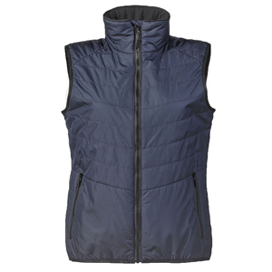 2025 señoras Casual invierno Puff chaleco chaqueta logotipo personalizado chalecos cremallera Puffer OEM bordado decoración gran oferta ropa exterior - Product Image 1