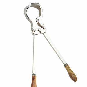 Pinzas de Castración Premium, Instrumento Médico Veterinario de Acero Inoxidable, Herramienta Profesional Duradera para Uso en Granjas Ganaderas - Product Image 1