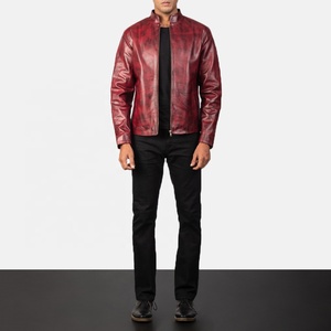Veste de moto élégante approuvée CE pour femme Veste d'équitation en cuir de motard avec processus de cisaillement - Product Image 2