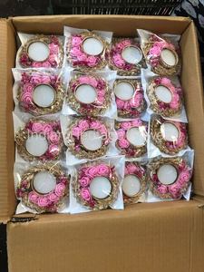 Handmade White Flower Iron <b>Tea</b> <b>Light</b> <b>Holder</b> Indian Style Indoor/Outdoor Office Home Decor Bulk OEM Diwali Festival Wedding - Product Image 2