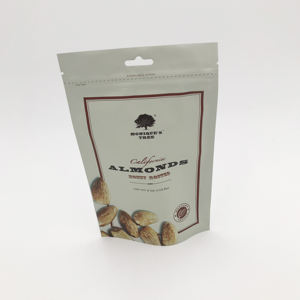 Matte Laminated Stand Up Pouch with Tear Notch for Nut & <b>Seed</b> Packaging - OEM Custom Size, Moisture Proof, Made in Vietnam - Product Image 2