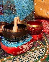 Cuenco de Metal para cantar Sonido Curación Meditación Yoga Terapia de sonido Cuencos de canto budista de Metal de aluminio - Product Image 2