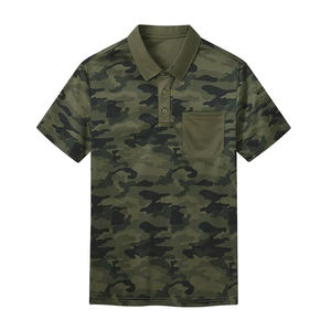 Camisas Polo Personalizadas al por Mayor de Secado Rápido, Transpirables, Sublimadas, Tallas Grandes para Hombre - Product Image 1