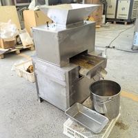 Extracteur Industriel Haute Efficacité 1T à Double Rouleau pour Jus et Pulpe, Moteur 5500W 380V pour Jus de Pomme et d'Orange