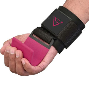 Crochets de musculation personnalisés avec logo, ensemble de crochets de musculation pour la salle de sport, sangles de poignet pour la musculation, tractions robustes - Product Image 2