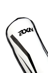 RXN Protège-tibia réglable en cuir PU élastique pour le football et autres sports Équipement de protection de taille adulte - Product Image 4