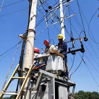 Transformateur triphasé immergé dans l'huile 1500 kVA, transformateur de distribution électrique, sous-station 20 kV, haute efficacité 0,98, garantie 3 ans