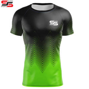 Gran oferta, camiseta Rashguard hecha a medida de calidad superior para hombre, protección larga transpirable a precios razonables al por mayor - Product Image 3