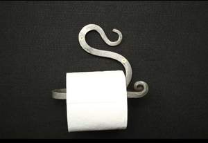 Porte-papier toilette en fer massif pour montage mural dans la salle de bain, offrant un ajustement sécurisé et une utilisation durable - Product Image 3