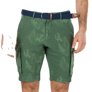 Pantalones Cortos Cargo para Hombre, Talla XS, 100% Algodón, Transpirables, Diseño Moderno y Personalizado, Estilo Casual de Verano, para Fitness - Product Image 6