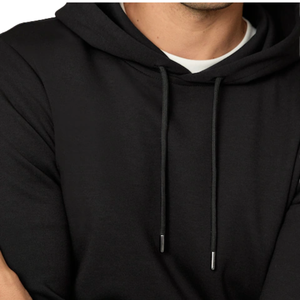 Sweat à capuche noir premium unisexe, vêtement d'hiver, polaire doux, sweat à capuche décontracté, mode de rue pour hommes et femmes, personnalisé - Product Image 5