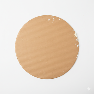 ถาดกระดาษกล่องกระดาษคราฟท์สีน้ำตาลสำหรับใส่เค้กกระดาษลูกฟูกเป็นมิตรกับสิ่งแวดล้อม - Product Image 2