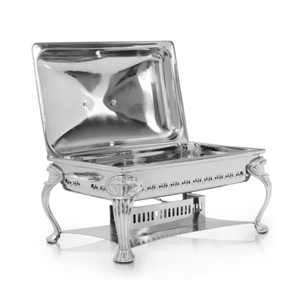 Equipement de cuisine chauffe-plats en acier inoxydable de grande capacité avec couvercle chauffe-plats rectangulaire chauffe-plats pour chauffe-plats usagés - Product Image 4