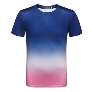 Camisetas de poliéster para sublimación, manga corta, suaves y ligeras, ideales para impresión por transferencia térmica de fotos y logotipos, regalos. - Product Image 1