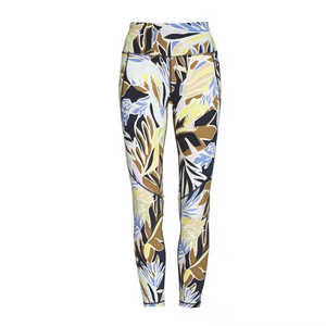 Prix de gros Nouveau haute qualité Slim Fit Gym Yoga Leggings Spandex/Nylon Fitness Wear pour femmes | Leggings de couleur unie pour dames - Product Image 3