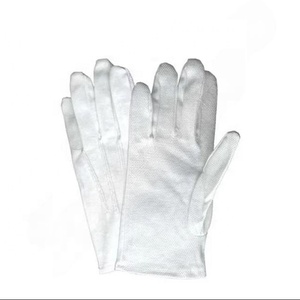 ถุงมือผ้าฝ้ายสีขาวสำหรับคนงานถุงมือผ้าฝ้ายธรรมชาติ - Product Image 5