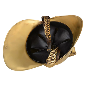 Calvin Thủ công mỹ nghệ "Úc lính cứu hỏa đội mũ bảo hiểm trong đồng thau merryweather Đồng Lính Cứu Hỏa Hỏa Hỏa máy bay chiến đấu Lữ Đoàn anh trưởng đội mũ bảo hiểm - Product Image 6