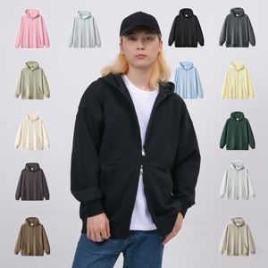 300 GSM sudaderas con capucha de algodón Unisex sudaderas cómodo elegante cálido directo de fábrica al por mayor ropa informal logotipo personalizado - Product Image 1