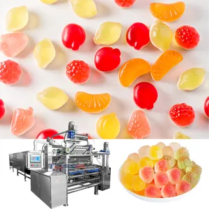 Equipo de fabricación ajustable Sistema de producción de caramelos de goma de alta eficiencia