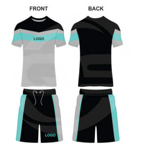 ชุดกางเกงขาสั้นนักขี่จักรยานชุดวอร์ม2ชิ้นแบบกำหนดเองชุดวิ่งเสื้อคอเต่าผ้าโพลีเอสเตอร์/ ผ้าฝ้ายแขนสั้นผู้ชาย/ผู้หญิงชุดวอร์มขนาดใหญ่พิเศษ - Product Image 3