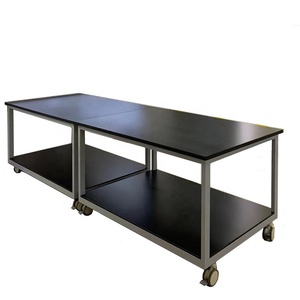 Mesa/Banco de Laboratorio con Estructura de Acero, Resistente a Ácidos y Álcalis, Mesa/Banco para Equipos - Product Image 1