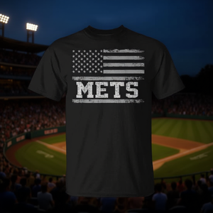 T-shirt rétro vintage avec drapeau américain pour hommes, manches courtes, col rond, pour adultes, sport et jeux, impression sérigraphique - Product Image 3