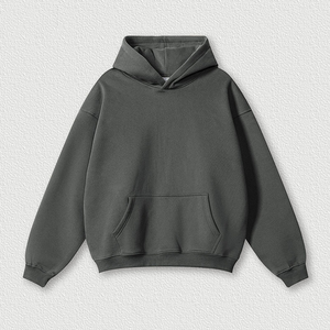 Sweat-shirt unisexe en molleton d'hiver 420 g/m² avec logo personnalisé, coupe classique, épaules tombantes, en coton, pour hommes - Product Image 2