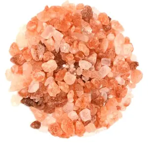 Sal rosa do Himalaia | Sal do Paquistão, rico em minerais naturais, bruto, não refinado e cru, disponível a granel