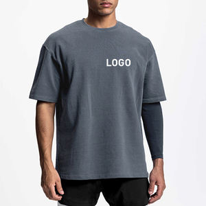 เสื้อยืดผ้าฝ้ายพิมพ์ลายวินเทจโอเวอร์ไซส์สำหรับผู้ชายเสื้อลายกราฟิกสไตล์วินเทจ - Product Image 1