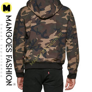 Blouson aviateur à capuche résistant à l'eau pour homme Veste softshell respirante et résistante à l'eau - Product Image 6